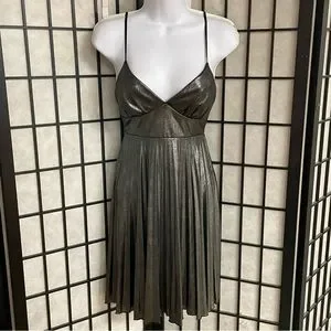 Trikki | Dresses | Trixxi Ladies Silver Mini Cocktail Dress Size Medium |  Poshmark